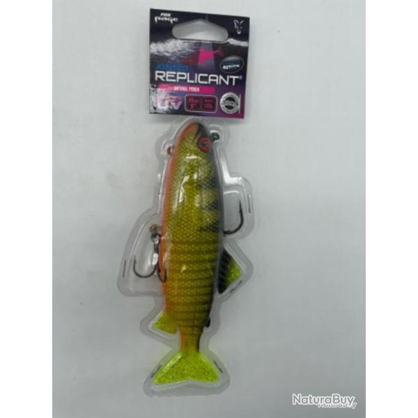 Leurre souple Fox rage Jointed replicant Natural Perch 20cm