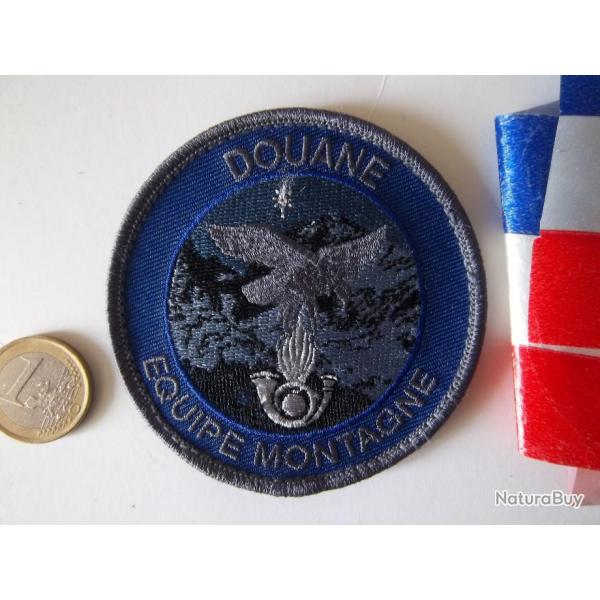 cusson insigne tissu collection douane quipe montagne