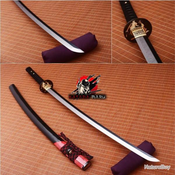 Katana 1095 en Acier Tremp� - Chef-d'OEuvre Traditionnel fait main