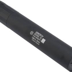 Silencieux Gemtech GM-9 pour filetage 14mm CCW - Aluminium / Noir - Madbull