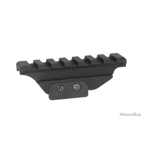 Rail Picatinny pour AK-74U GHK GBB - Aluminium CNC / Noir - WiiTech