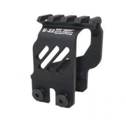 Rail Picatinny de Rear sight type B-22 pour AKM Marui GBB - Aluminium 6061 CNC / Noir - WiiTech