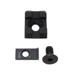 Rail Picatinny B-2M pour garde-main  - Aluminium 6061 CNC / Noir - WiiTech