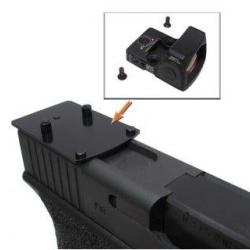 Mount Slim pour RMR pour G-Series Marui/WE GBB - Aluminium CNC / Noir - WiiTech