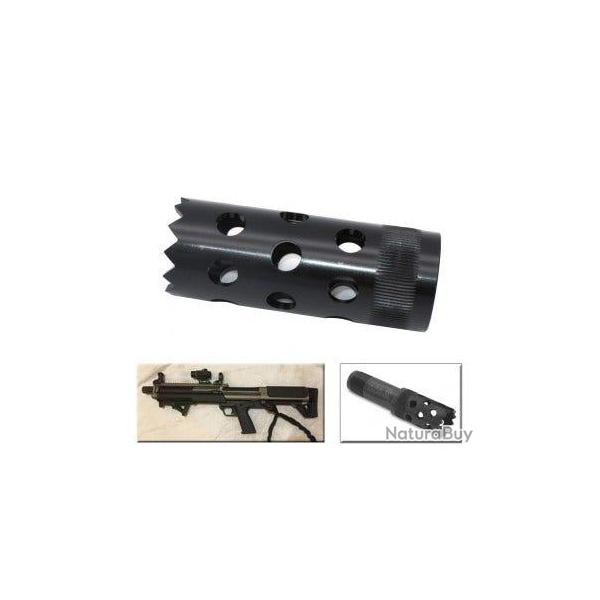 Muzzle brake pour KSG Marui gaz - Acier CNC / Noir - WiiTech