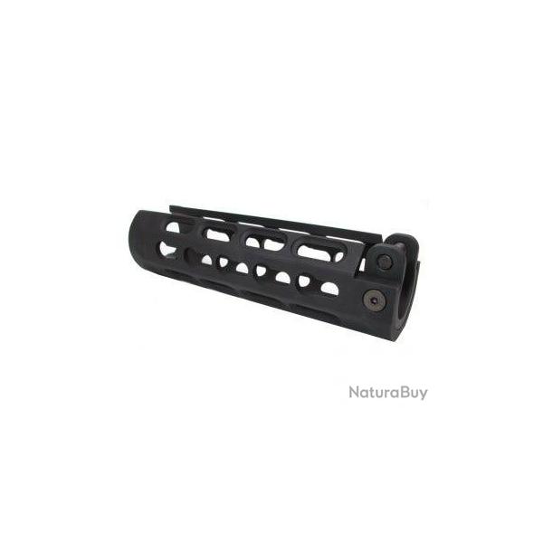 Garde-main KeyMod type KE pour MP5 WE GBB - Aluminium 6063 CNC / Noir - WiiTech