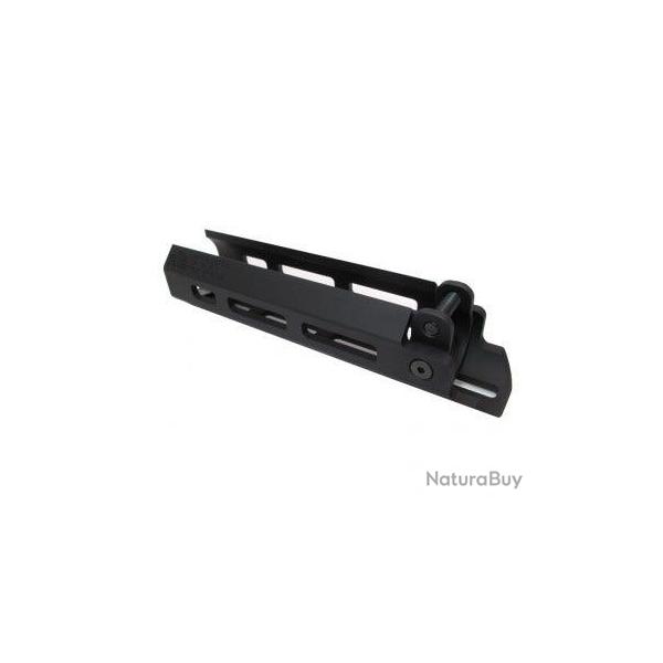 Garde-main M-LOK type DT pour MP5 WE GBB - Aluminium 6063 CNC / Noir - WiiTech