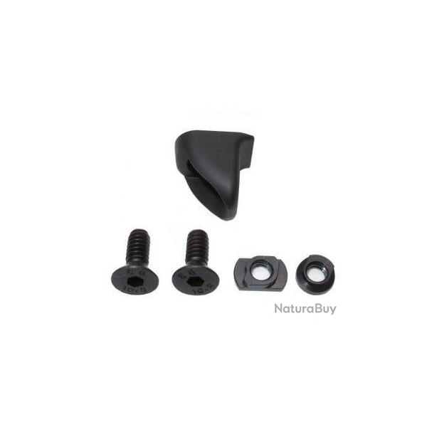 Hand Stop Mini pour M-LOK & KeyMod - Aluminium 6063 CNC / Noir - WiiTech