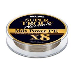 Tresse Varivas Super Trout Advance Max Power PE X8 150m Gris 150m PE 1.2 24,1 lbs