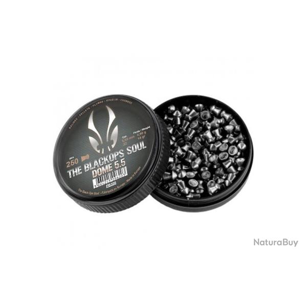 250 Plombs The Black Ops Soul d�m�s 5.5mm
