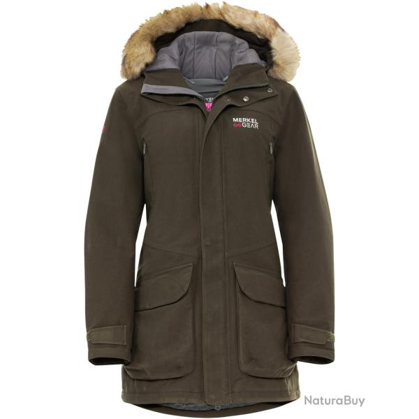 Veste d'hiver pour femmes Expedition WNTR (Couleur: Vert fonc�, Taille: L)