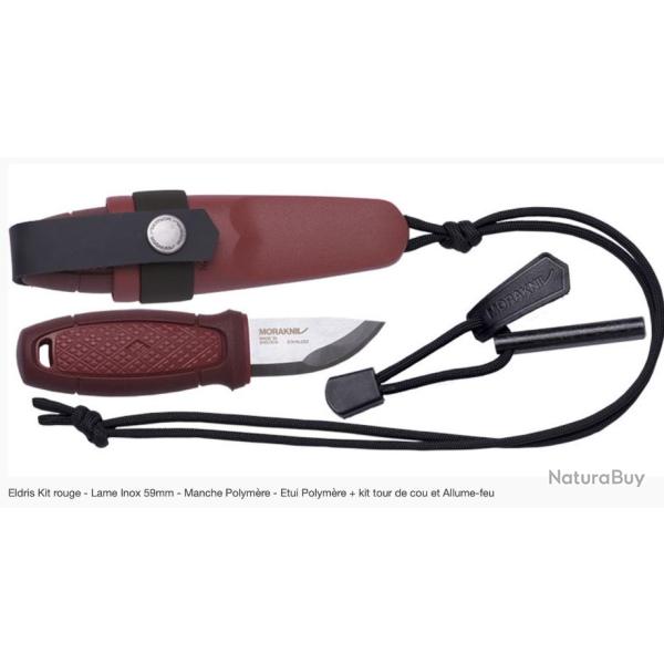 Eldris Kit - Morakniv - Rouge
