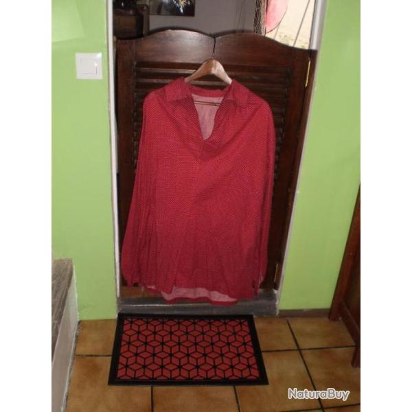 Chemise,sryle 18�me pour Reconstitution, RendezVous,etc...Indianiste,Trappeur,Old Time...4