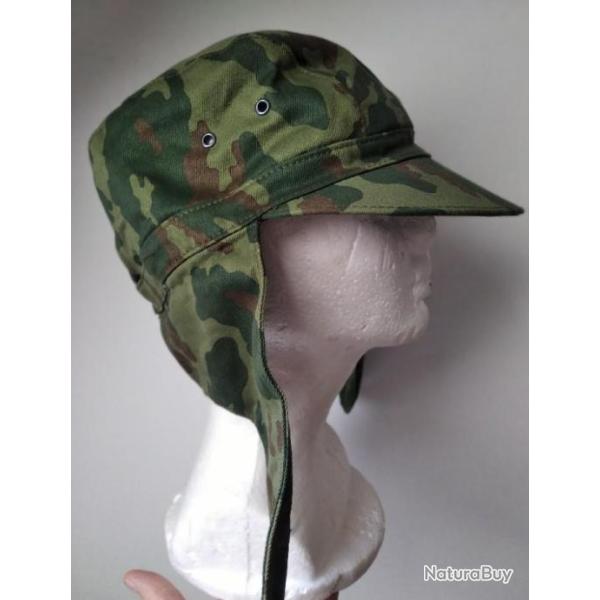 CASQUETTE CAMOUFLAGE FLORA VERTIKALKA VSR 93 ARM�E RUSSE TAILLE 58 NEUVE 90s