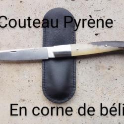 Rare Couteau Pyrène 13cm de jean Paul tisseyre