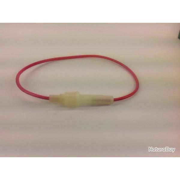 Porte fusible verre 6,3x32 30A