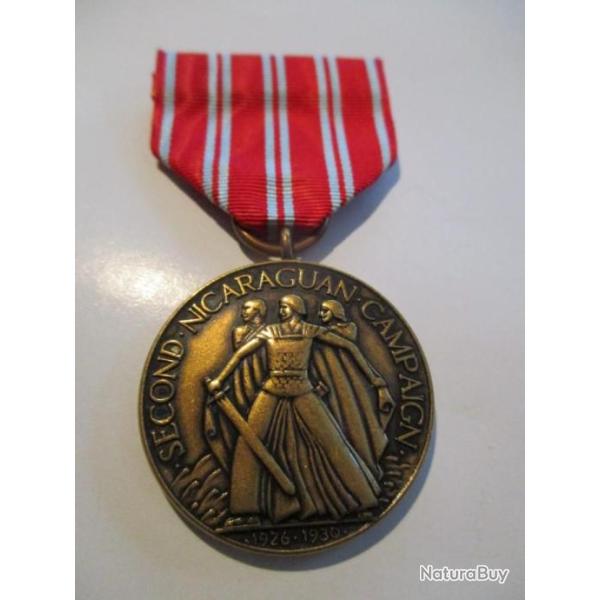 Second Nicaraguan Campain 1926-1930 Medal Navy (1)