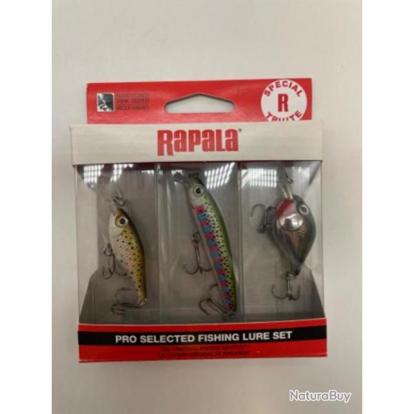 Leurres durs Rapala Lot de 3 pi�ces