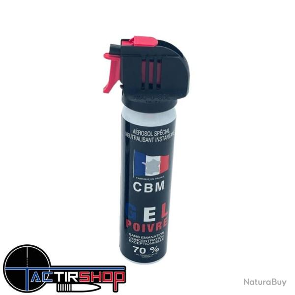 Bombe lacrymog�ne anti agression SAPL 75 ml POIVRE OC