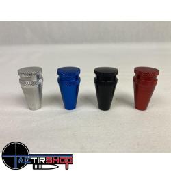 Boule de levier de culasse conique CZ 457 filetage M6 Bleu