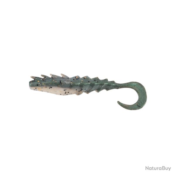 Leurre Souple Berkley Gulp Nemesis Prawn Curl Tail 8cm 8cm par 5 Peppered Prawn
