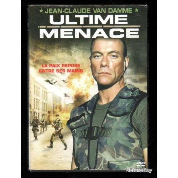 ultime menace jean-claude van damme , guerre civile politico-terrorisme , putsch, dvd