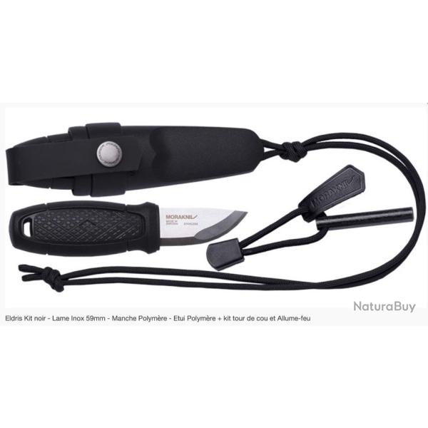 Eldris Kit - Morakniv - Black