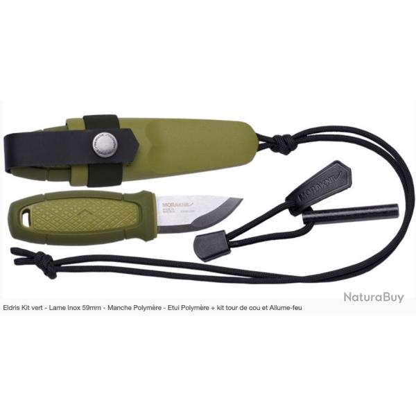 Eldris Kit - Morakniv - GREEN