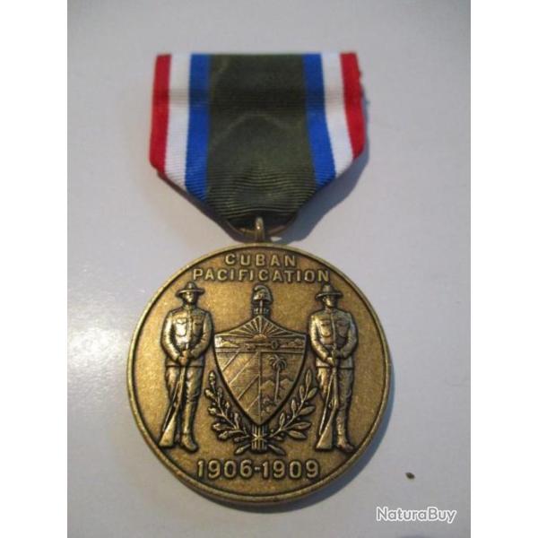 Cuba Pacification Medal 1906-1909 Army