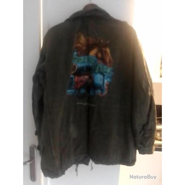 Veste treillis arm�e PaysbasAvec  Flocage biker