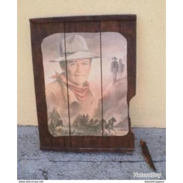 Plateau de s�chage des raisins de Californie comm�moratif sur John WAYNE !