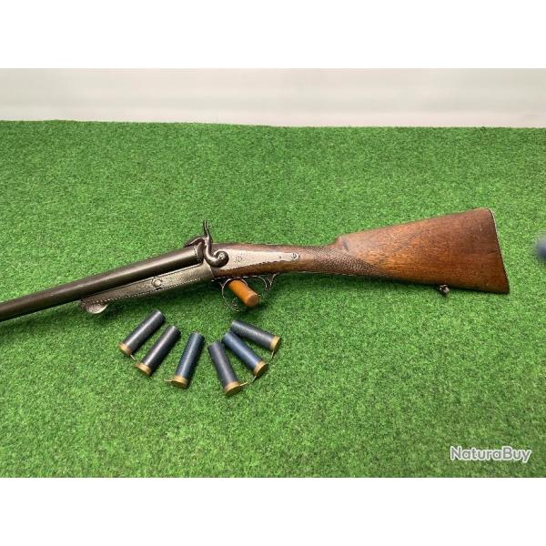 FUSIL DE CHASSE A CHIEN  TYPE LEFAUCHEUX CAL 16  N�11