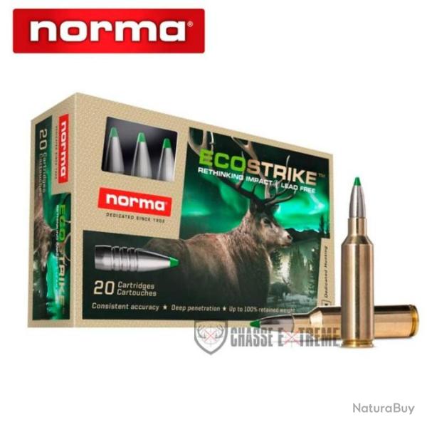 20 Munitions NORMA Ctg Cal 270 Wsm 130gr Ecostrike