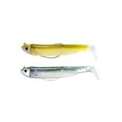 Double Combo Shore Fiiish Black Minnow 90 Ghost Minnow + Wakasagi