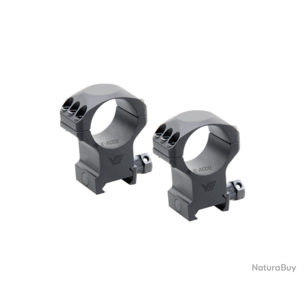 COLLIER X ACCU PICATINNY HAUT 34mm