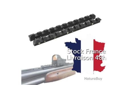 Rail Picatinny  21mm De Large  Pour Carcasse Fraisée De Fusil Semi Automatique Et Fusil A Pompes,fr,4,reck570500011