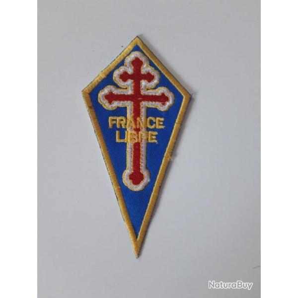 INSIGNE EN TISSU DES FORCES NAVALES FRAN�AISES LIBRES