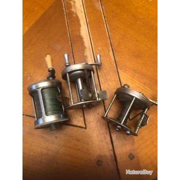 Moulinet ancien chrom� (3)