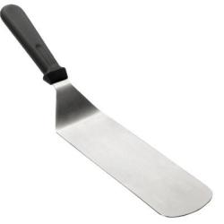 SPATULE INOX COUDEE PLEINE