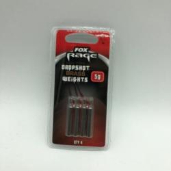 Poids dropshot brass weights Fox rage 5g