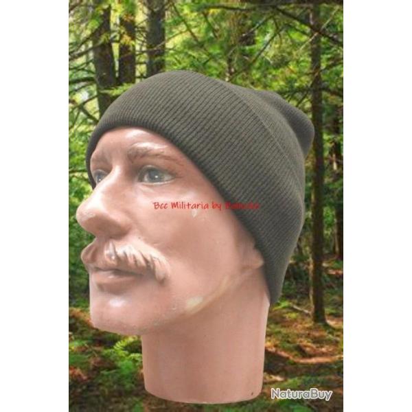 Bonnet doubl� kaki 100% acrylique Taille unique