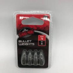 Poids bullet weights fox rage strike point 5g