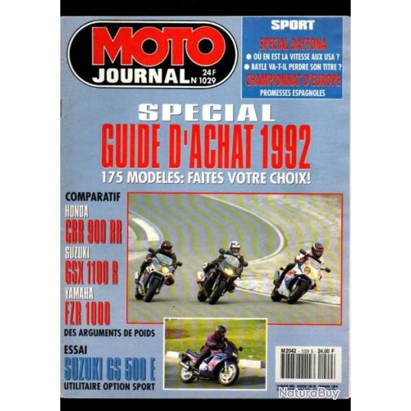 moto journal lot de 8 revues 1995, 1994, 2003, 1997, 1991, 1992 , suzuki, honda, yamaha, virago,