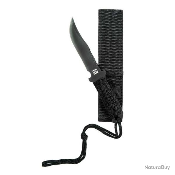 Couteau de combat Recon 7" noir | 101 Inc (0000 8360)