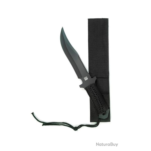 Couteau de combat Recon 10" noir | 101 Inc (0000 8362)