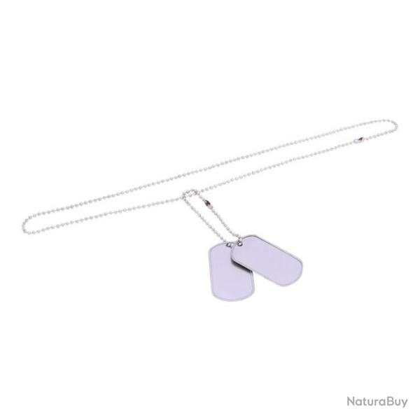 Plaque militaire chrome | 101 Inc (0000 8564)