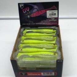 Leurre de p&ecirc;che ultra Uv Fox rage Slick Shad chartreuse ayu
