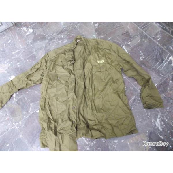 RARE !!!  Chemise ARMEE   IDF Israel  TSAHAL   100% D'origine !