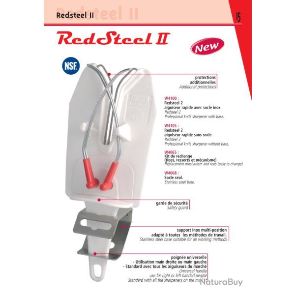 AIGUISEUR RAPIDE REDSTEEL II