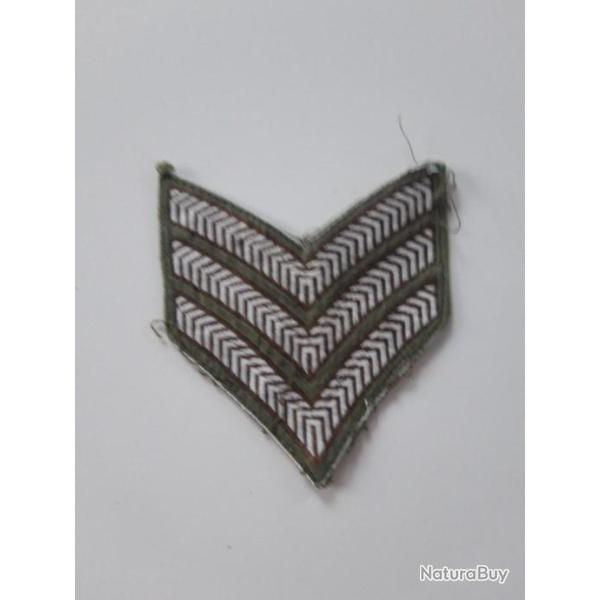 INSIGNE DE GRADE DE SERGENT DE L ARM�E ANGLAISE